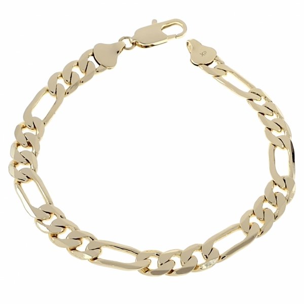 2212b Bransoletka elegancka złota 21cm pozłacana 14k Xuping