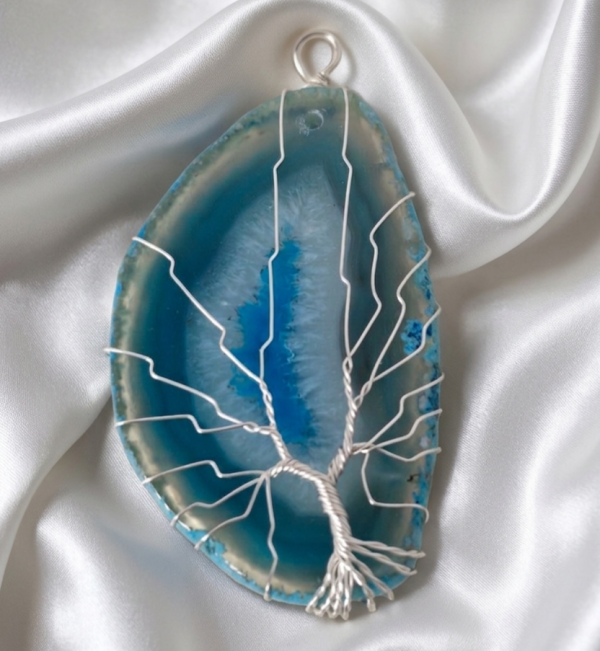 1383a Zawieszka agat kamień naturalny 1 sztuka