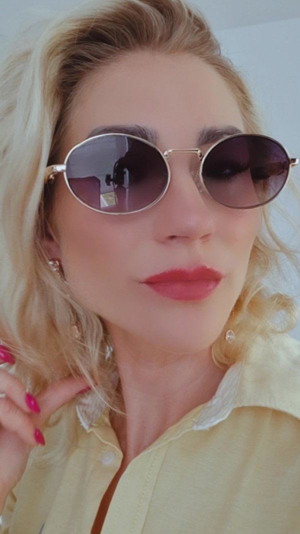 ok115 Damskie okulary przeciwsłoneczne muchy ozdobne UV400