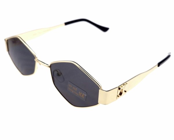 ok44 Damskie okulary przeciwsłoneczne muchy ozdobne UV400