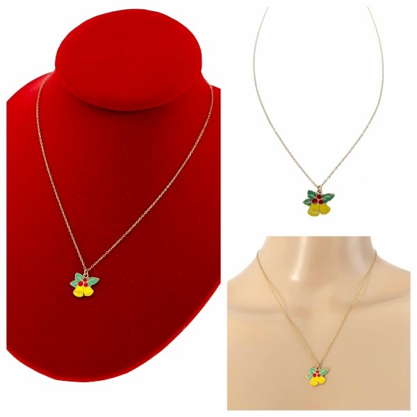 1951 Złoty łańcuszek świąteczny 45+5 naszyjnik stal chirurgiczna Boże Narodzenie święta dzwoneczek