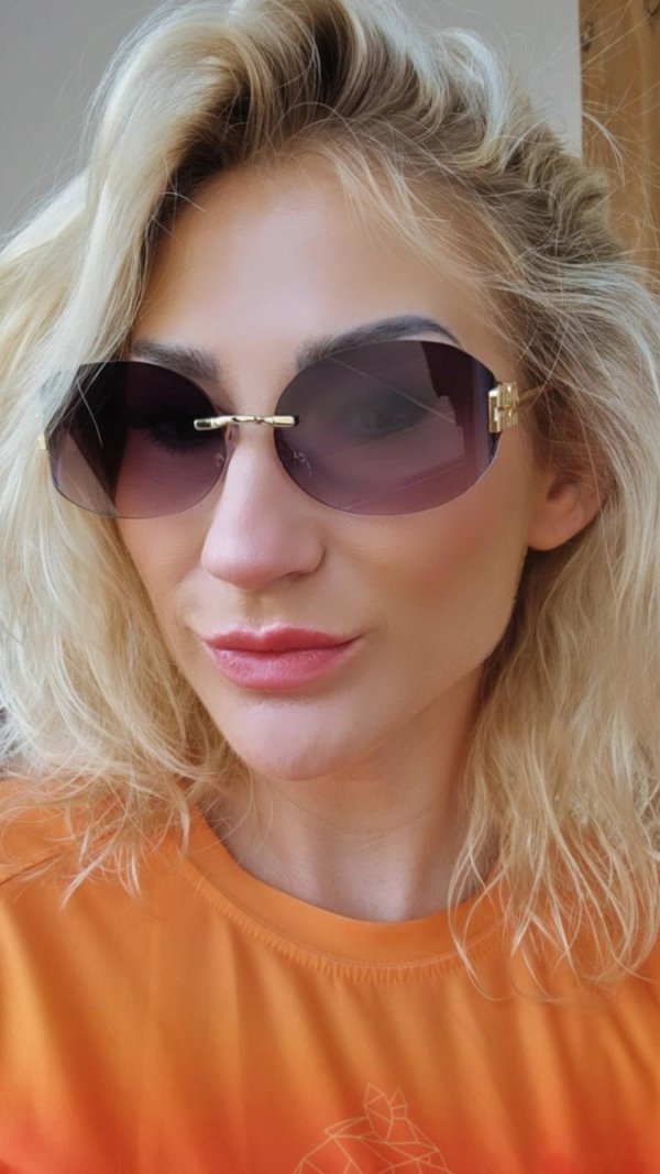 ok72 Damskie okulary przeciwsłoneczne ozdobne lato wakacje UV400