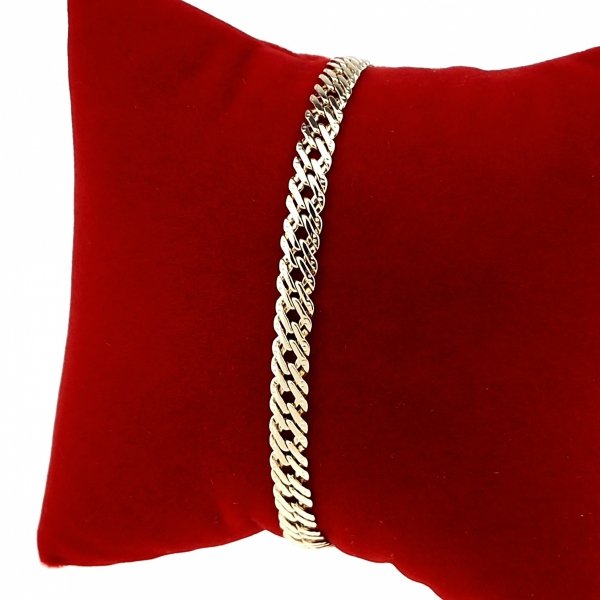 1255a Bransoletka elegancka złota 19cm pozłacana 14k Xuping