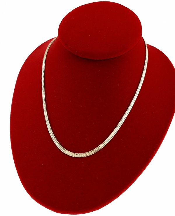 4362 Złoty łańcuszek 45cm naszyjnik pozłacany 14K 