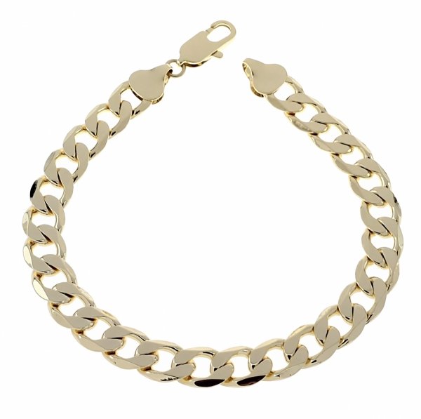 3547 Bransoletka elegancka złota 27cm pozłacana 14k Xuping 
