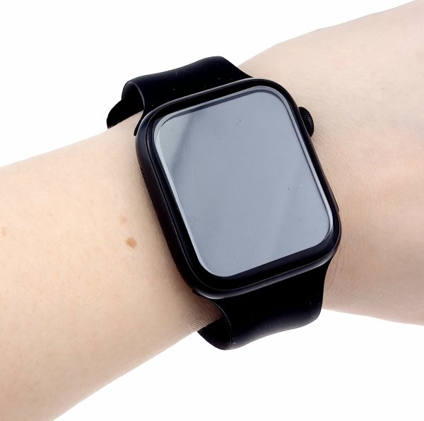 Smartwatch Ultimate T500 Hlwatch PRO LSSD zegarek wygodny sylikonowy pasek czarny