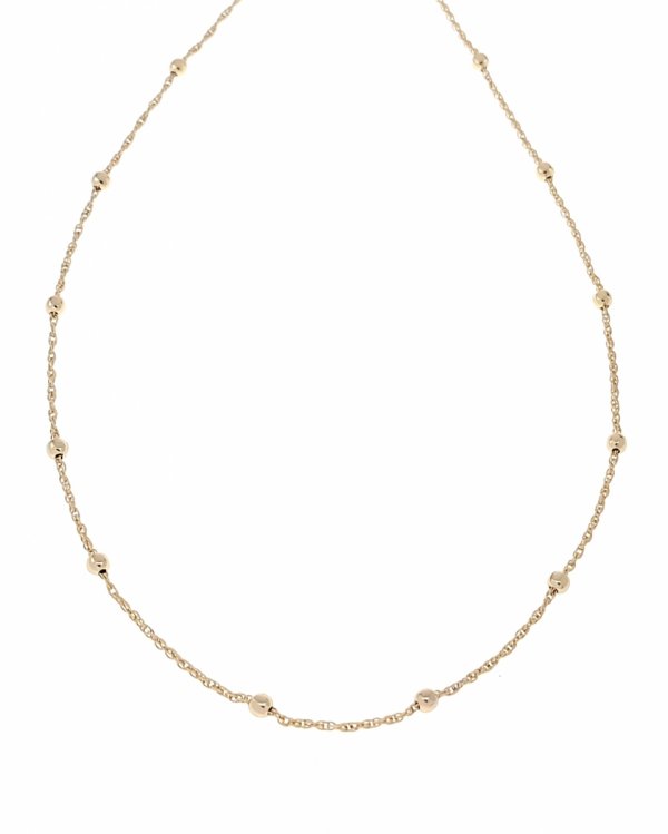 2242c Złoty łańcuszek 45cm 1,5mm pozłacany 18k Xuping 