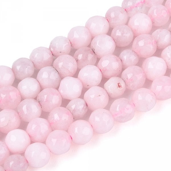 2323k Jadeit kamień naturalny fasetowany 4-4,5mm pasmo 37cm