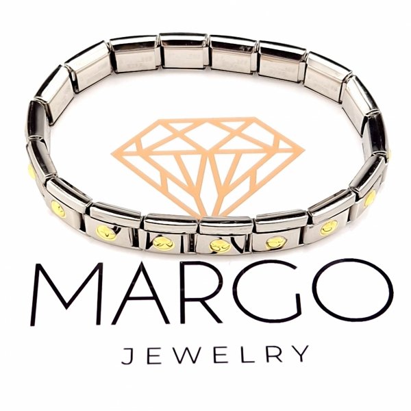 Браслет Кристаллы Знаменитости Хирургическая сталь