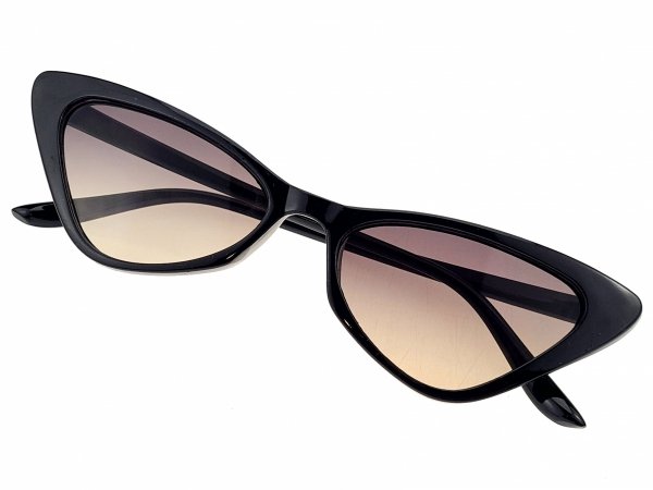 4993 Damskie okulary przeciwsłoneczne kocie ozdobne