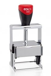 COLOP Expert Line 3600 – Pieczątka szkieletowa 58×37 mm z poduszką jednokolorową wraz z wykonaniem gumki (grawer laserem)