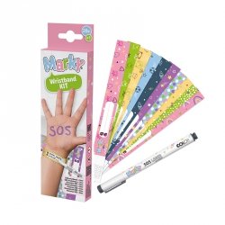 Opaski SOS Colop Marky – zestaw 20 szt. + marker