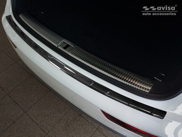 Nakładka (listwa) ochronna na zderzak AUDI  Q5 II 2017-Carbon