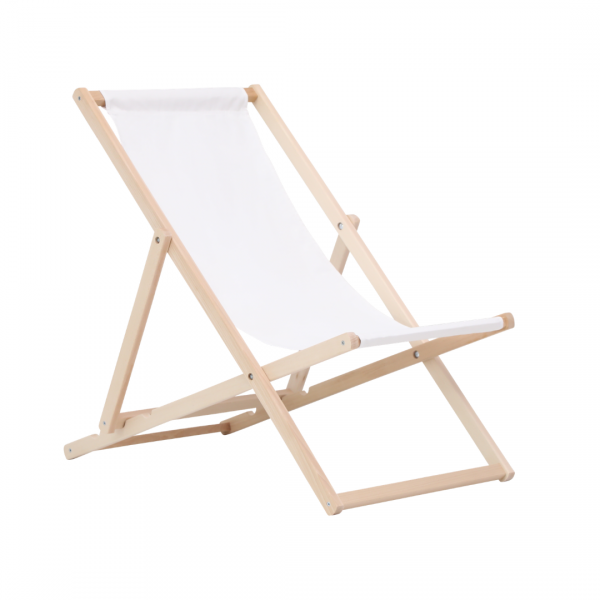 Drewniany leżak z regulacją oparcia i personalizacją | Bukowy, Lekki i Trwały