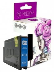 Tusz INKDIGO do HP 711 XL Cyan P