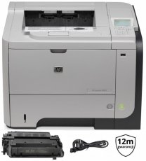 HP LJ P3015 | DUPLEX | LAN | SERWIS | GW12 | TONER 100 % | 1 K stron