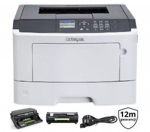LEXMARK MS510DN | A4 | TONER 100% | DUPLEX | GW12 | LAN | SERWIS | 35S0330