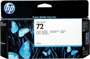 TUSZ HP 72 PHOTO BLACK 130 ml T1100 T1120 T1200 T1300 T2300 ORYGINAŁ C9370A 