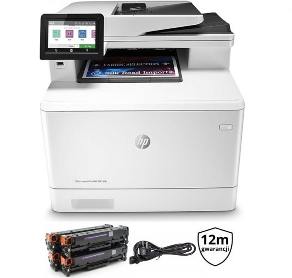 HP Color LJ MFP M479fdw  4w1 | duplex | WiFi | GW12 | SERWIS | W1A80A