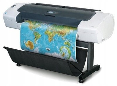 PLOTER HP DJ T770 A0 HDD tania eksploatacja FV23%