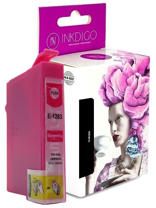 Tusz INKDIGO do EPSON T1283 Magenta