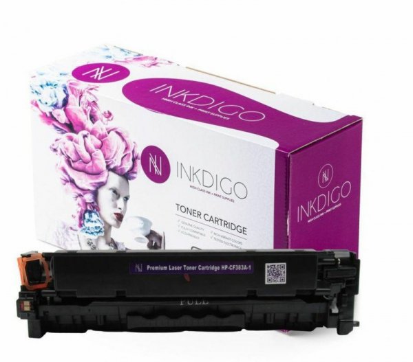 Toner INKDIGO do HP CF 383 Magenta