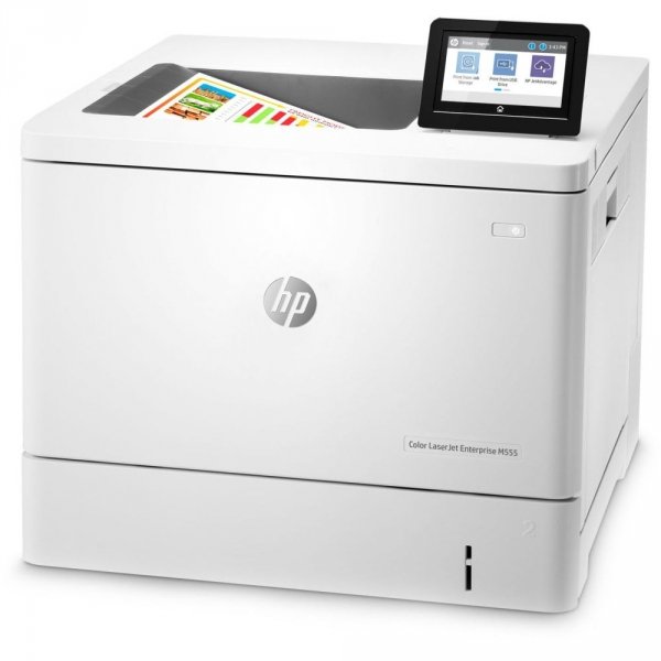 DUPLIKAT: Drukarka HP LaserJet M555dn | GW12 | LAN | SERWIS | DUPLEX | 24k  | 7ZU78A 