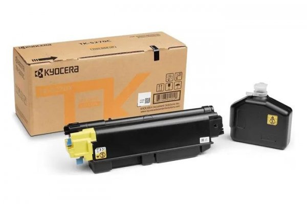 Oryginalny Toner Yellow Kyocera ECOSYS M6230, M6630, P6230 (TK5270Y, TK-5270Y, 1T02TVANL0)