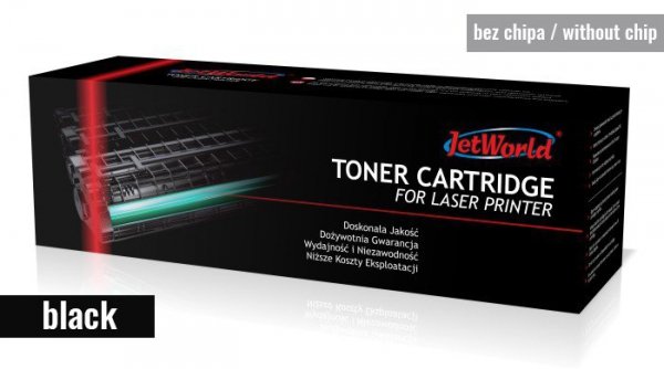 Toner JetWorld zamiennik HP 415A W2030A LaserJet Color Pro M454, M479 2.4K Black (toner bez chipa - należy przełożyć z kasety OE