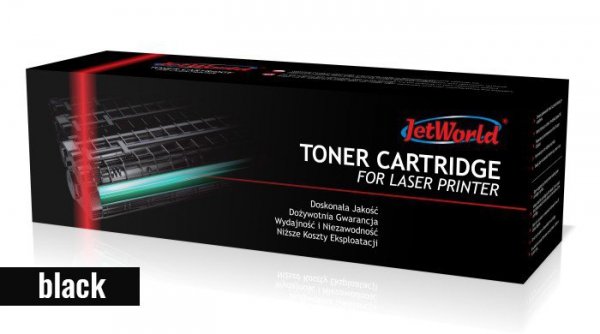 Toner JetWorld zamiennik HP 504A CE250A Color LaserJet CP3525, CM3530 5K Black