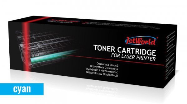 Toner JetWorld zamiennik HP 646A CF031A Color LaserJet Enterprise CM4540, CM4544 12.5K Cyan