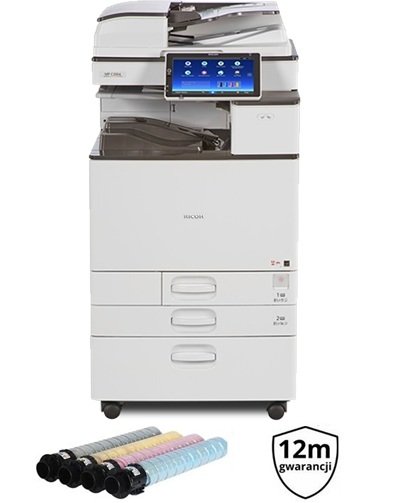 Ricoh MP C2504 kolor | A3 | TONERY | GW12 | LAN | SERWIS |  52 tys