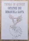Thomas de Quincey Ostatnie dni Immanuela Kanta