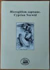 Tomasz Korpysz • Hieroglifem zapisane. Cyprian Norwid