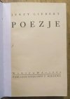 Jerzy Liebert Poezje [1934]
