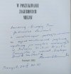 Mariusz Olbromski W poszukiwaniu zagubionych miejsc