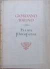 Giordano Bruno Pisma filozoficzne