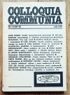 Colloquia Communia 1-2/1987 [Huxley, Carl Rogers, Jidu Krishnamurti, Erich Fromm, antypsychiatria]