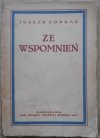 Joseph Conrad • Ze wspomnień