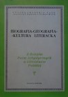 red. Jerzy Ziomek, Janusz Sławiński • Biografia - geografia - kultura literacka