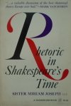 Sister Miriam Joseph Rhetoric in Shakespeare's Time