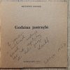 Krzysztof Karasek Godzina jastrzębi / dedykacja autorska