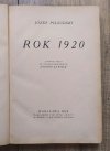 Józef Piłsudski Rok 1920
