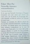 Edgar Allan Poe Nouvelles histoires extraordinaires