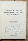 Ruch oporu 1939-1945: Krzeszowice-Zabierzów w dokumentach
