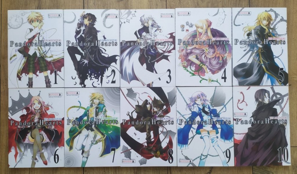 PandoraHearts ポスター5枚 Pandora Hearts T08.5 guide officiel (08) : Mochizuki, Jun