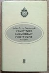 Adam Jerzy Czartoryski • Pamiętniki i memoriały polityczne 1776-1809