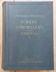 Jan Korzonek, Ignacy Rosenbluth • Kodeks zobowiązań. Komentarz 1