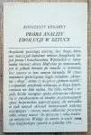 Konstanty Regamey • Próba analizy ewolucji w sztuce