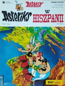 Gościnny, Uderzo • Asterix. Asteriks w Hiszpanii. Zeszyt 6/93